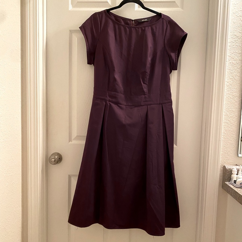 Eshakti dark purple dress